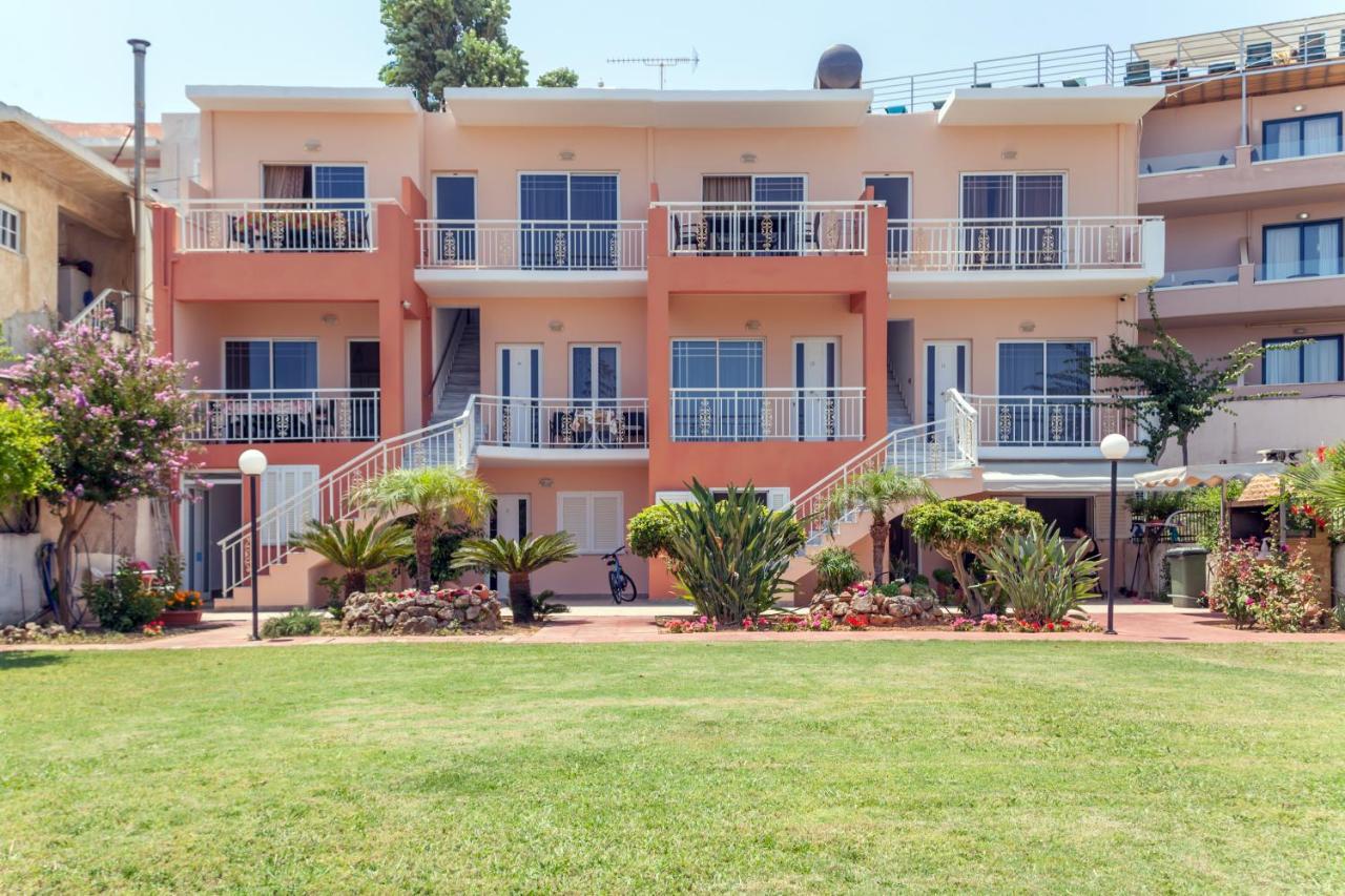 Christine Seaside Apartments In Chania Stalós Exteriör bild