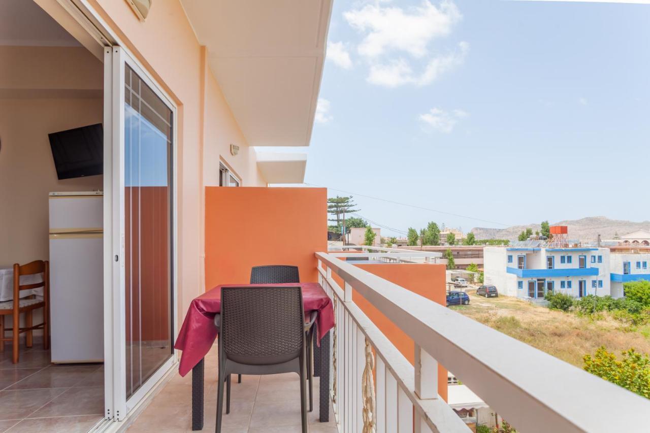 Christine Seaside Apartments In Chania Stalós Exteriör bild