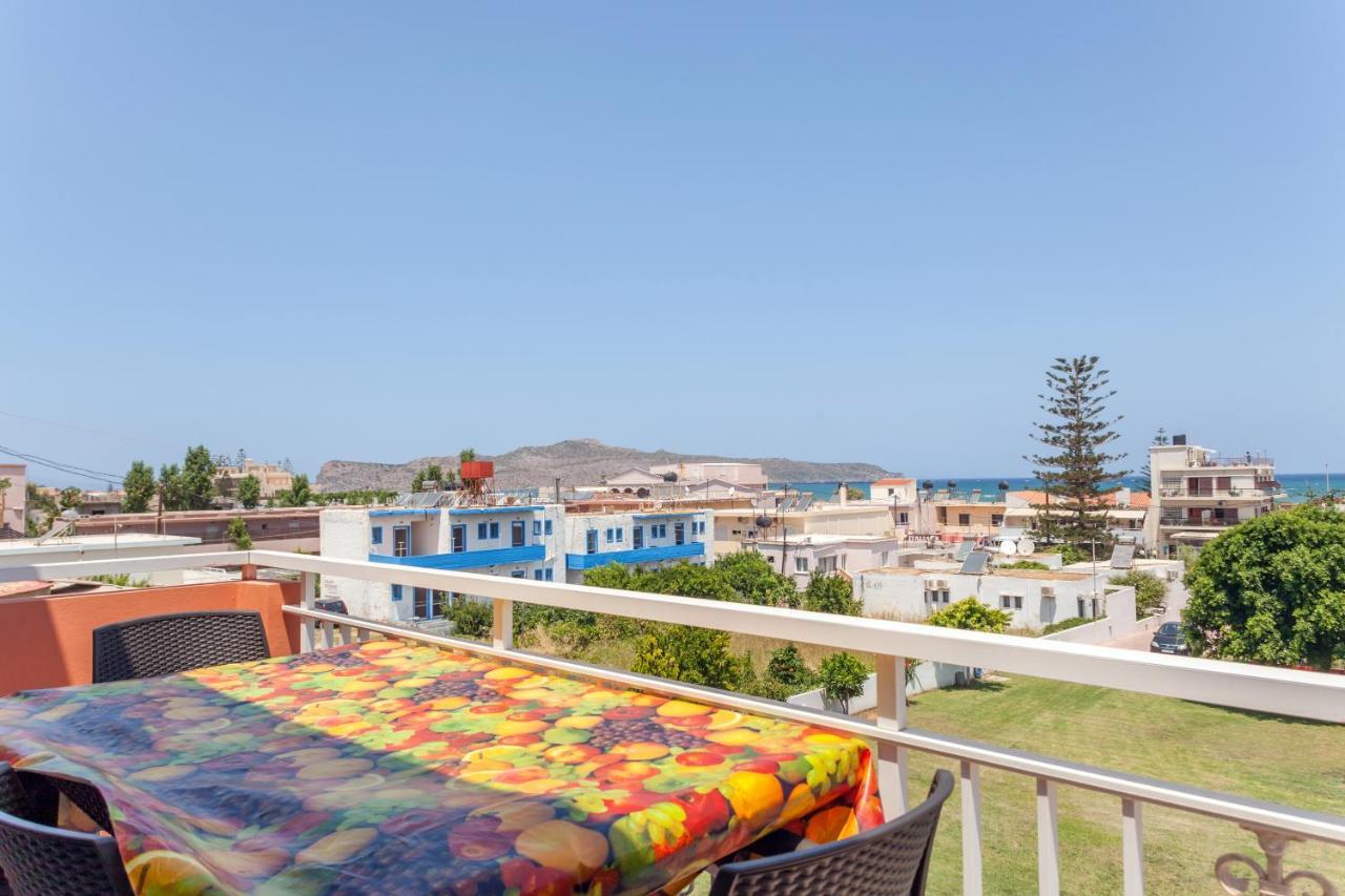 Christine Seaside Apartments In Chania Stalós Exteriör bild